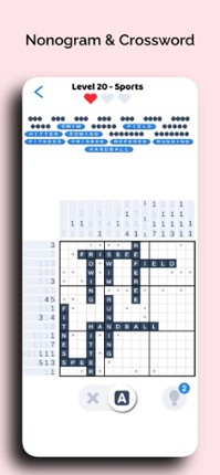 Nonogram Words - Cross Puzzle screenshot