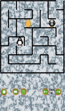 Penguin Maze Race (find the egg) screenshot