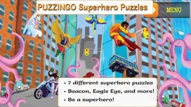 PUZZINGO Superhero Puzzles Image