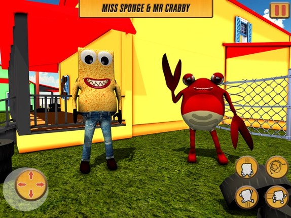 Sponge &amp; Crab 3d Run Neighbors screenshot