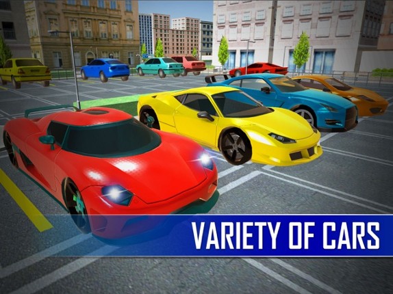 Sports Car Parking Driver Sim 3D Image