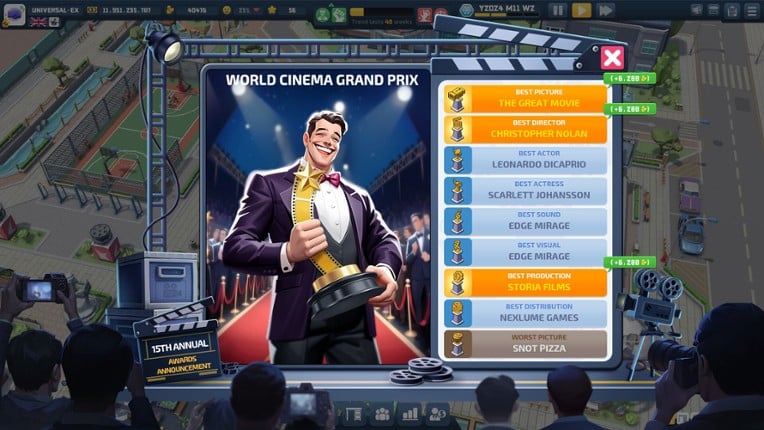 Super Movie Tycoon screenshot