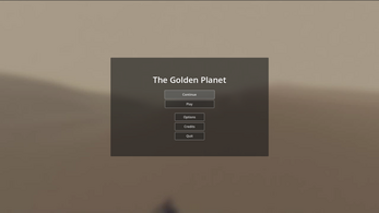 The Golden Planet Image