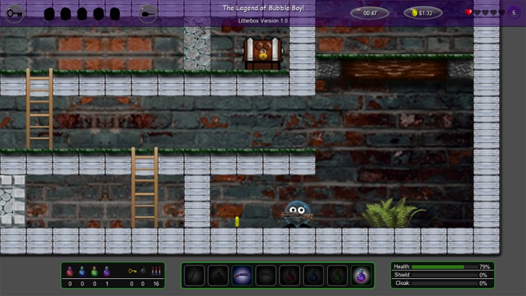 The Legend of Bubble Boy screenshot