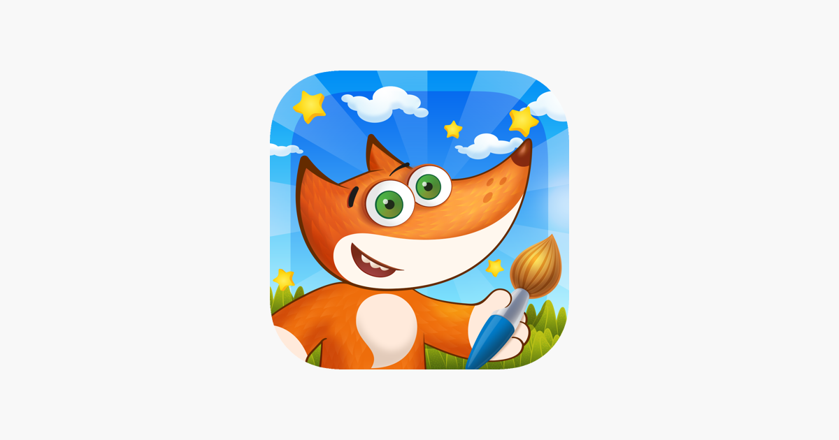 Games like Tim the Fox - Paint - free preschool coloring game