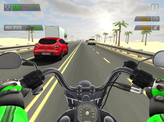 Turbo Racing 3D: Moto Rally screenshot