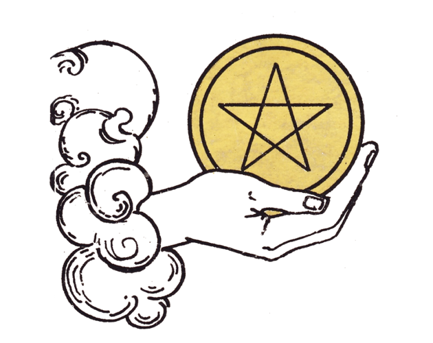 Games like a brief meditation on the suit of pentacles
