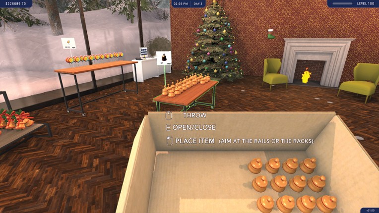 Amaroo's Christmas Shop Simulator: Prologue screenshot