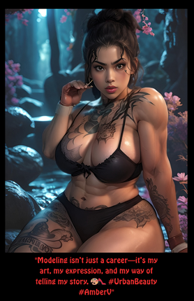 AMBER V SEXY THICK LATINA MODEL LIVING THE DREAM screenshot