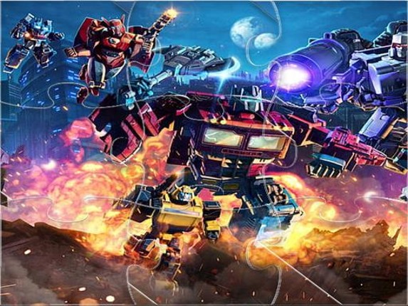 Battle Robot Jigsaw Puzzle Online Game Cover