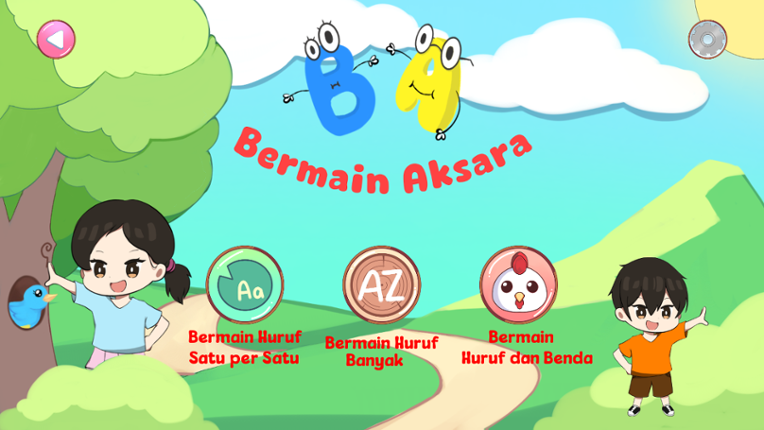 Bermain Aksara Game Cover