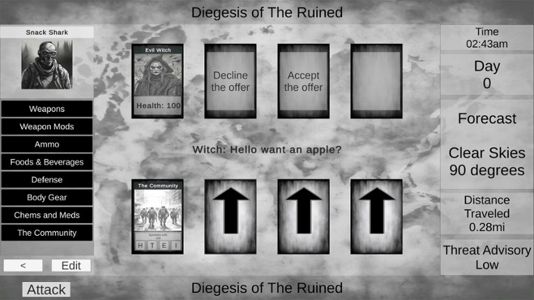 Diegesis of The Ruined screenshot