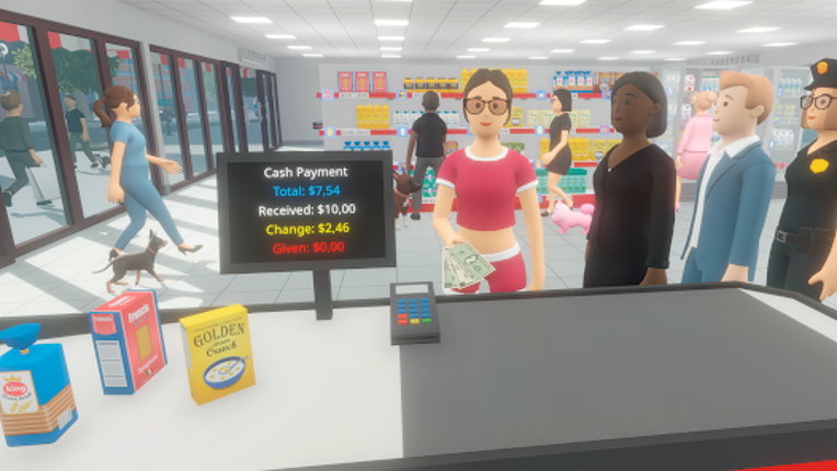 AveStore Supermarket Simulator Image