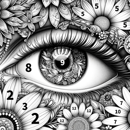 No.Paint: Relaxing Coloring Image