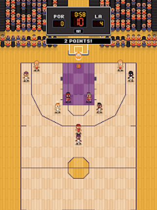 Hoop League Tactics screenshot