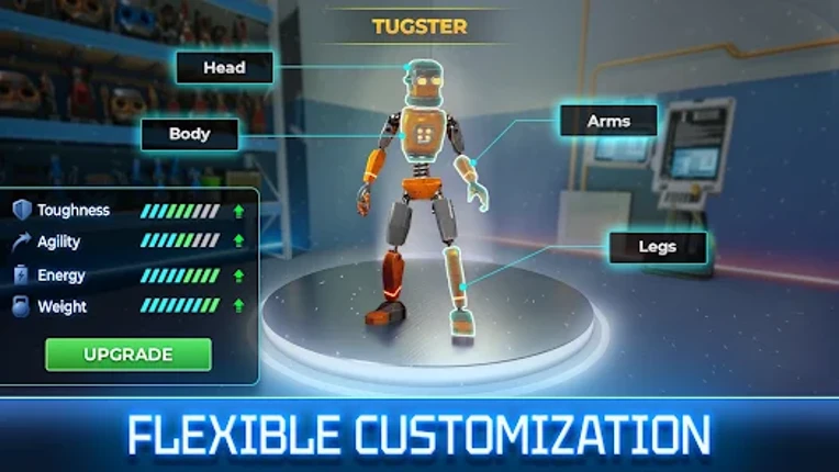 Casual Blade: Robot PvP Duel screenshot