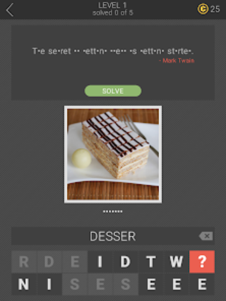 Hidden Letters screenshot