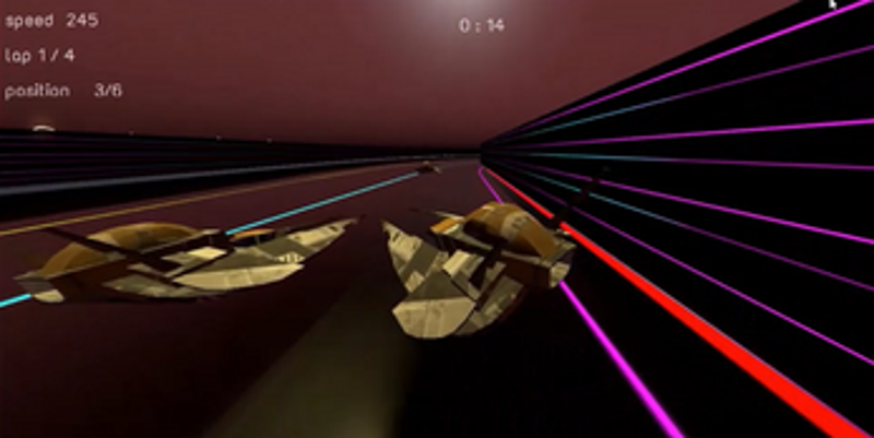 Anti Gravity Race screenshot