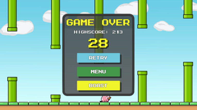 Botty Bird HTML5 screenshot