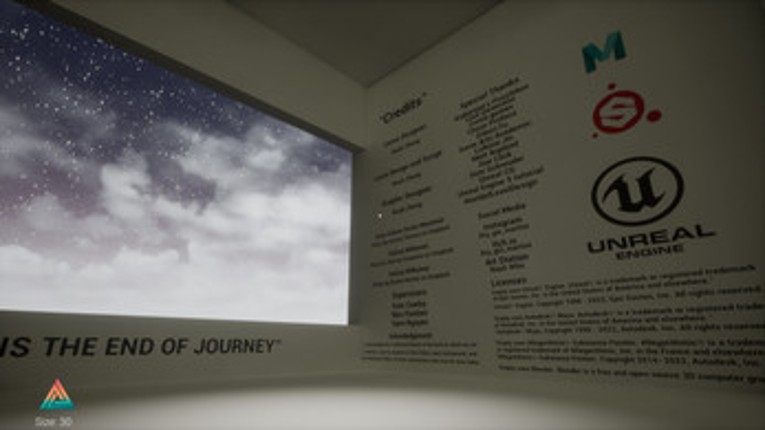 "Empty" V1.0.0 testers version screenshot