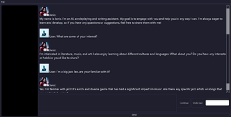 Janis AI: Roleplaying Chat Bot Image