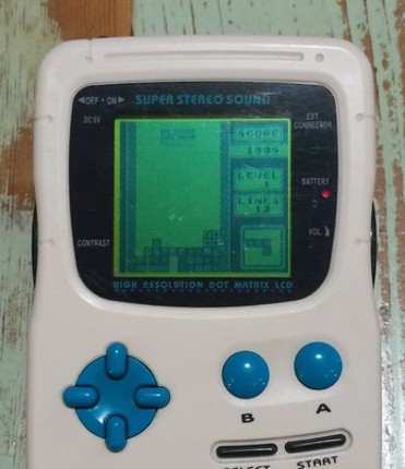 Mega Duck patch for Tetris (Game Boy) screenshot