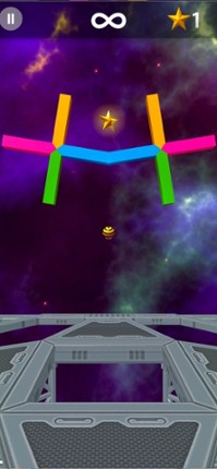 Hop Ball Cross Color screenshot