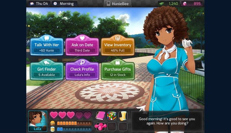 HuniePop screenshot