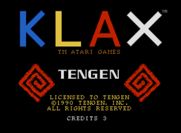 Klax screenshot