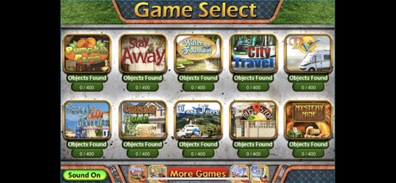 Pack 8 - 10 in 1 Hidden Object screenshot