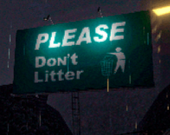 Please don't litter Game Cover