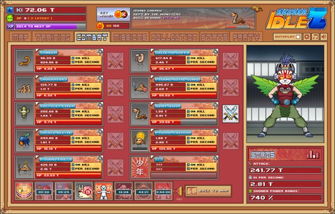 Shonen Idle Z screenshot