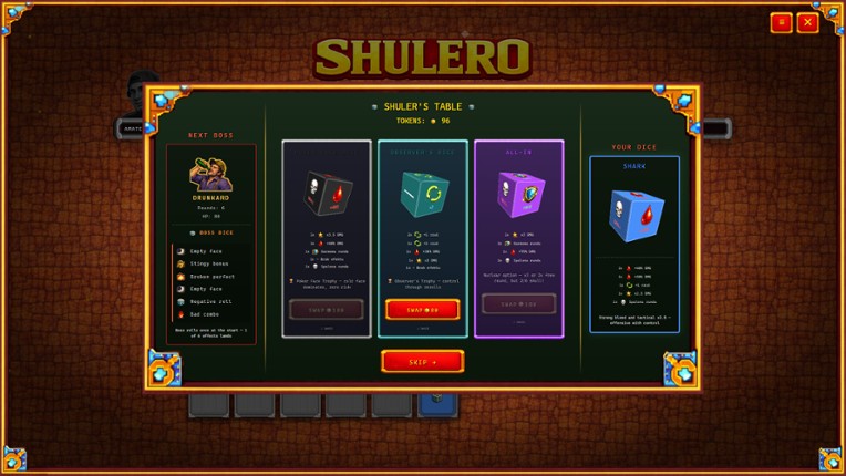 SHULERO – Dice Roguelike screenshot