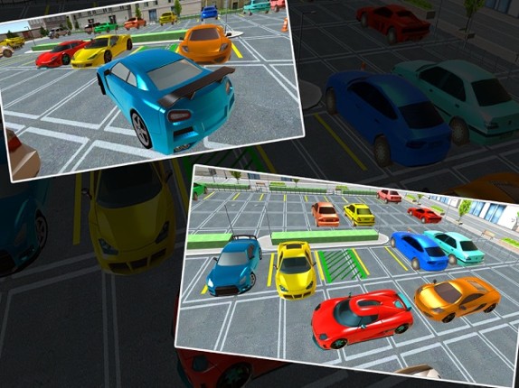 Sports Car Parking Driver Sim 3D screenshot