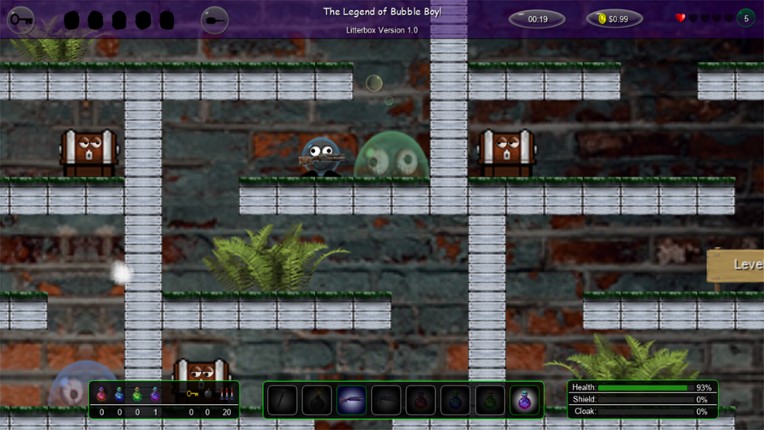 The Legend of Bubble Boy screenshot