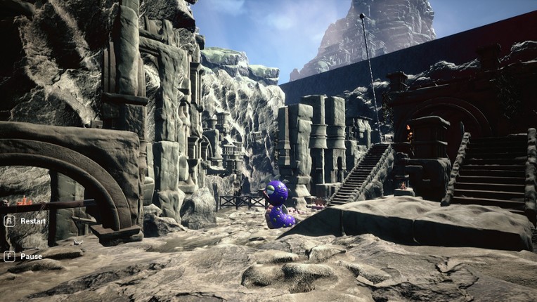 Worm in Ruins screenshot