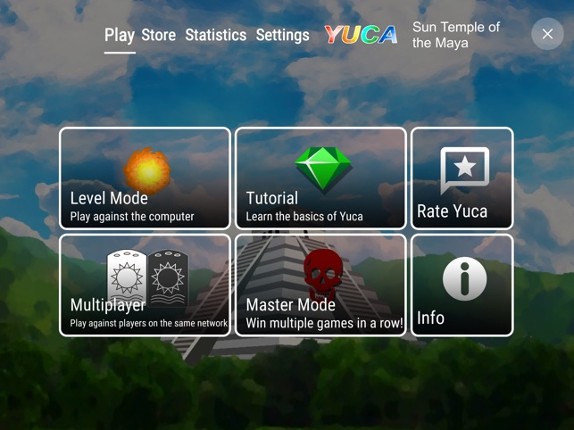 Yuca boardgame screenshot