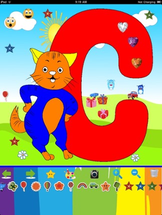 Alphabet Coloring -  ABC Flash Cards to color screenshot