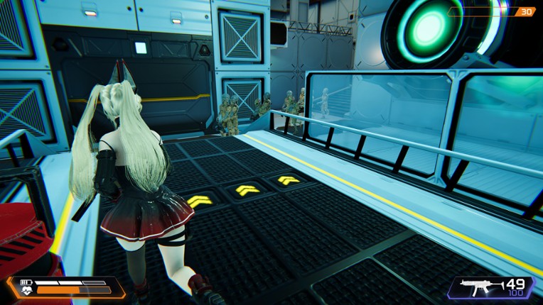 Anime Girls: Stellar Invasion screenshot