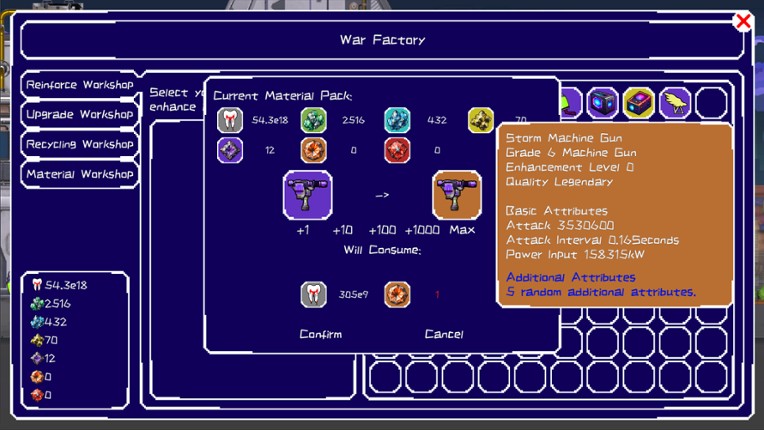Bomb Vehicle Idle Clicker screenshot