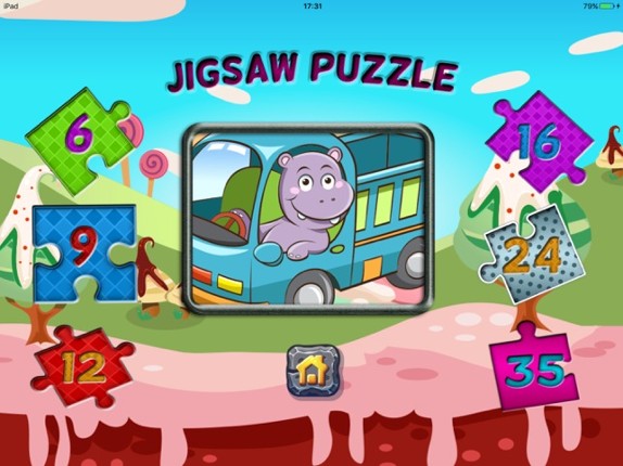 Car and Trucks Jigsaw Puzzles for Toddlers Free Image