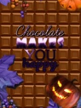 Chocolate makes you happy: Halloween Image