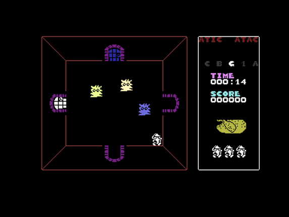 Commodore 16 Atic Atac V1.9 Image