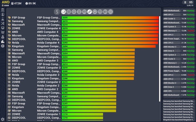 Computer Manufacturer screenshot