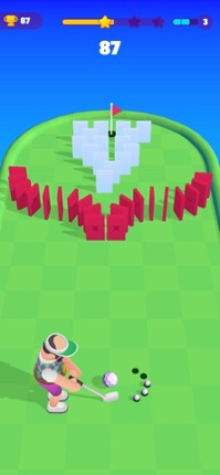 Domino Golf screenshot