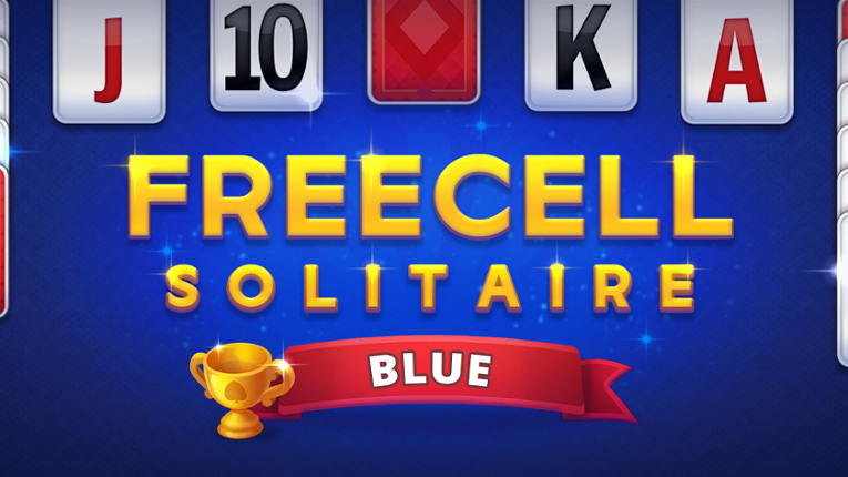 Freecell Solitaire Blue Game Cover