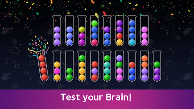 Sort Puzzle Brain Test Image