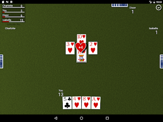 Hearts Card Classic screenshot