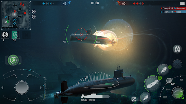 WORLD of SUBMARINES: Navy PvP screenshot