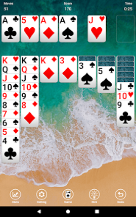Classic Solitaire Card Game screenshot
